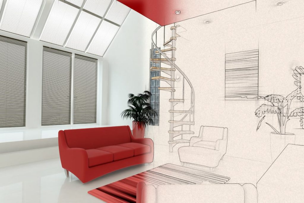 Detailed map being prepared with marked routes, highlighted areas, and navigation tools